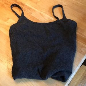 Cashmere tank top